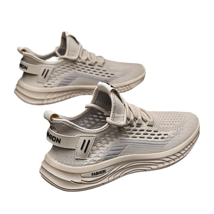 Herren Leichter Strick-Sneaker mit gepolsterter Komfortsohle und atmungsaktivem Mesh Drune