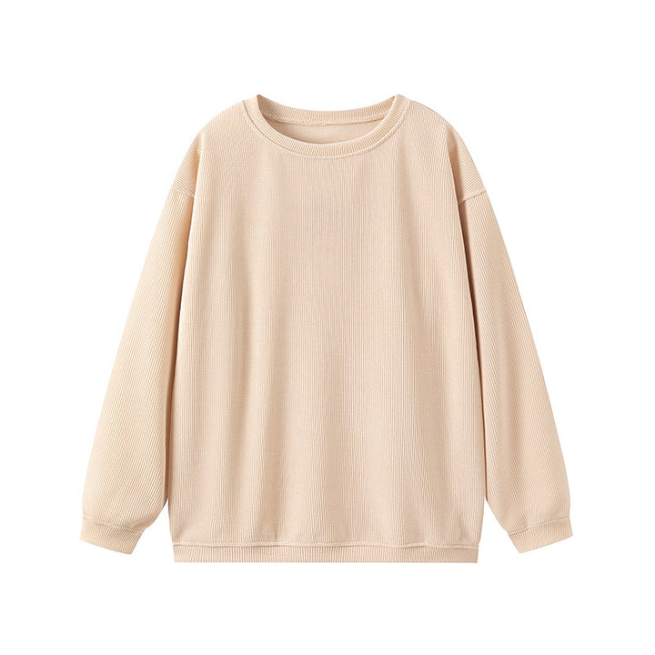 Damen Oversized Sweatshirt mit strukturiertem Design und lässigem Schnitt Drune