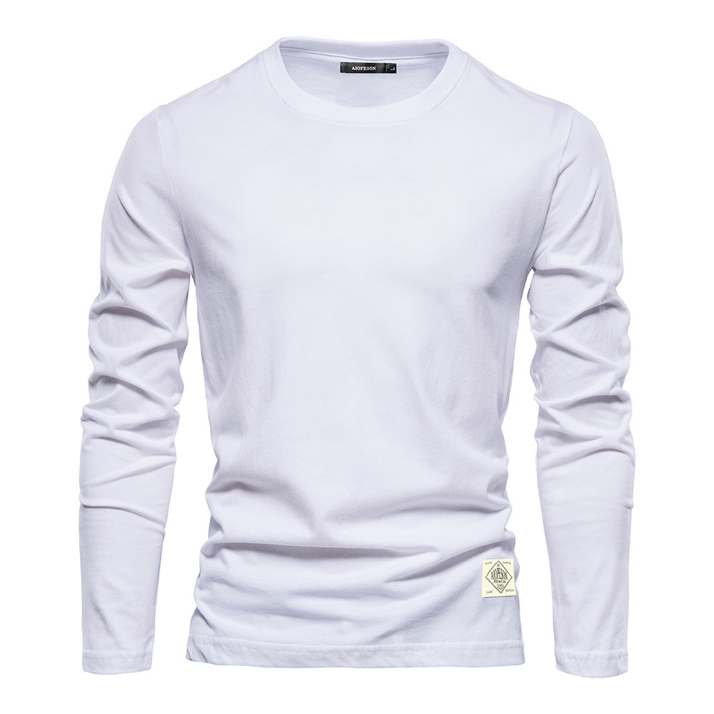 Herren Langarmshirt aus weichem Baumwollmix mit nachhaltigen Eigenschaften Drune