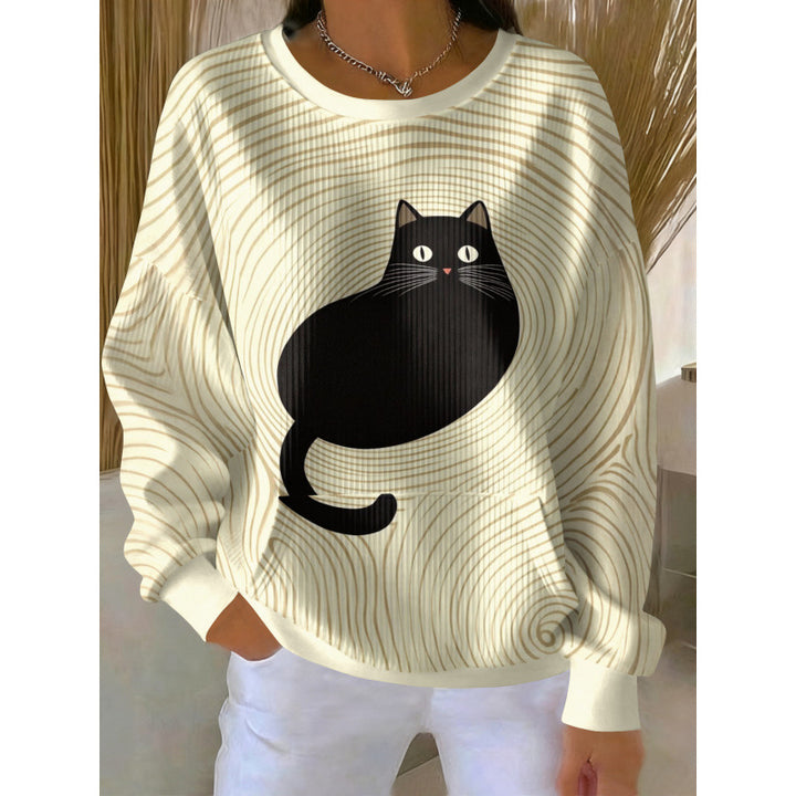 Damen Gemütlicher Pullover Drune