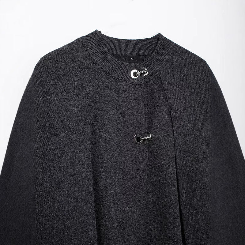 Damen Elegant geschnittene Umhangjacke Drune