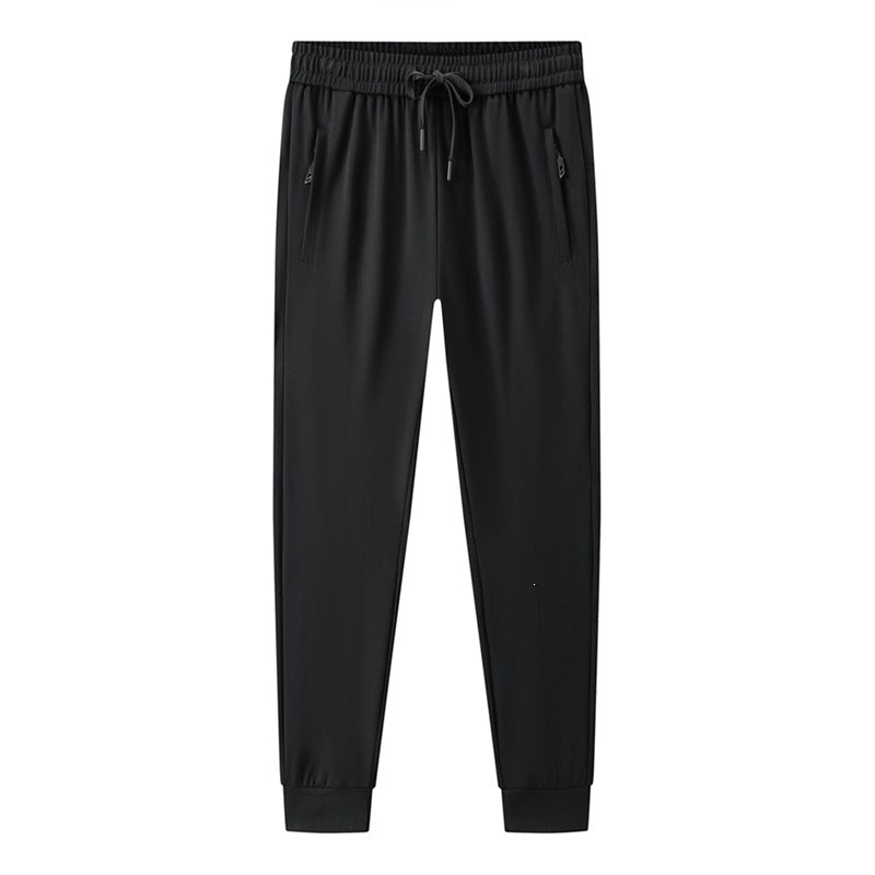 Herren Atmungsaktive Tech‑Jogginghose mit elastischem Bund, Kordelzug & schlanker Tapered‑Silhouette Drune