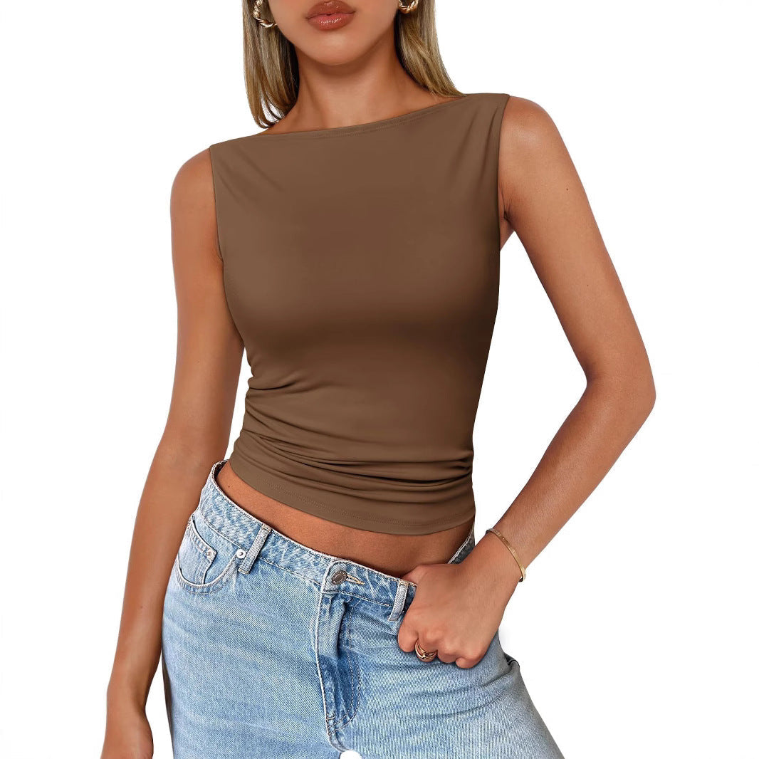 Drune | Ärmelloses Slim Fit Tanktop