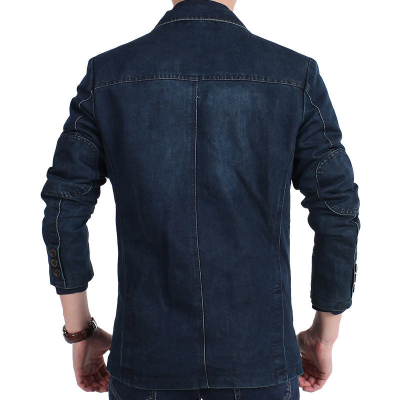 Herren Modische Jeansblazer Drune