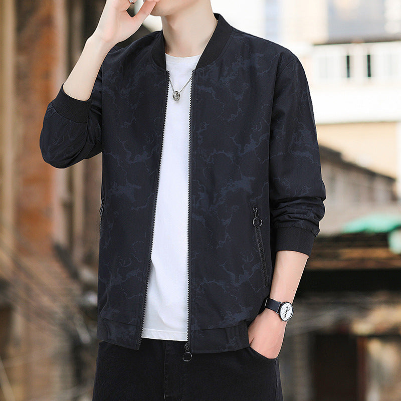 Herren Modische Bomberjacke Drune