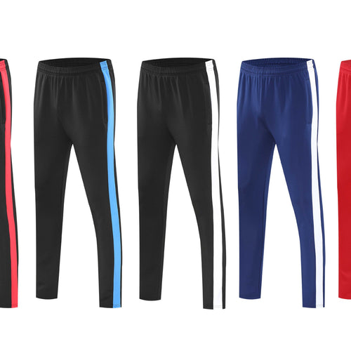 Herren Konische Trainingshose mit elastischem Bund, seitlichem Kontraststreifen & Eingrifftaschen Drune