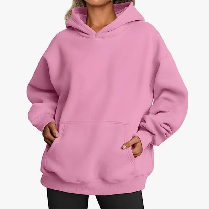 Damen bequemer Kapuzenpullover Drune