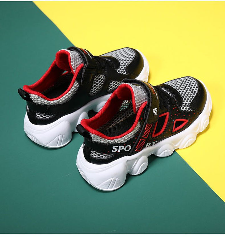Damen Bequeme Sport Sneakers mit atmungsaktiver Mesh-Oberfläche Drune