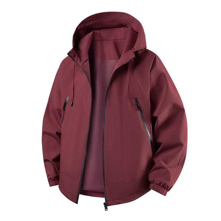 Herren Leichte Outdoorjacke mit verstellbarer Kapuze Drune
