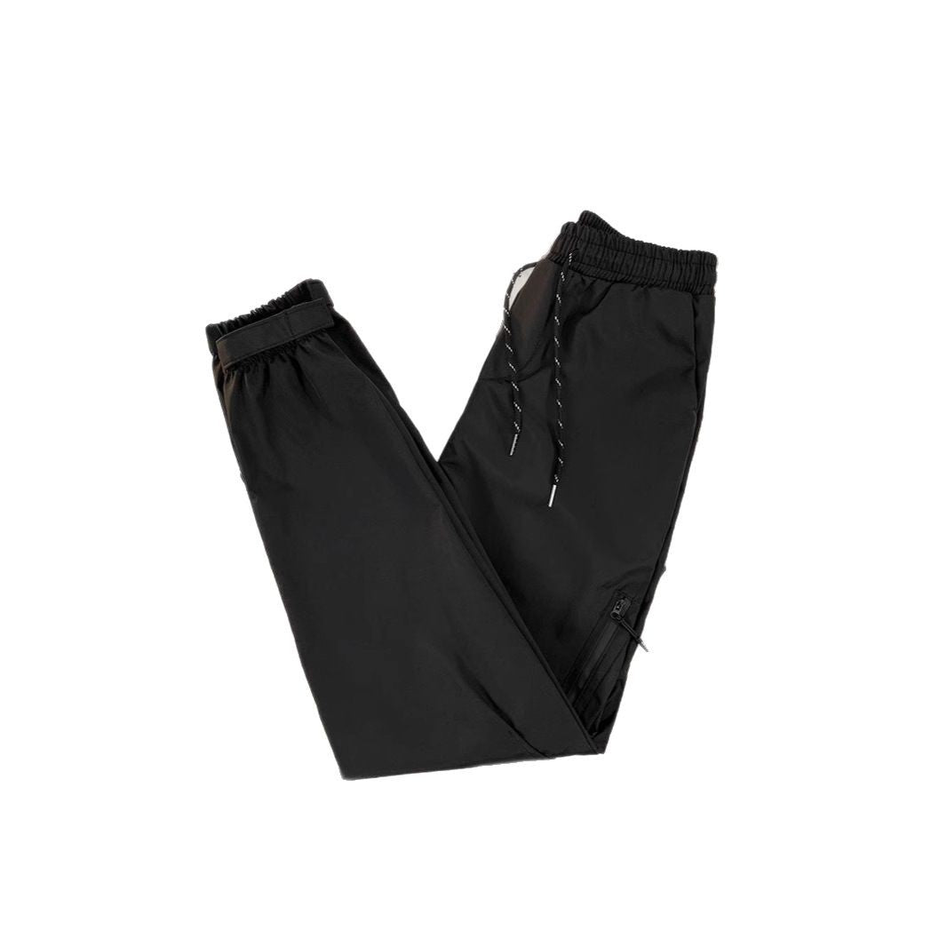 Unisex Sportliche Jogginghose mit verstellbarem Bund und Seitentaschen Drune