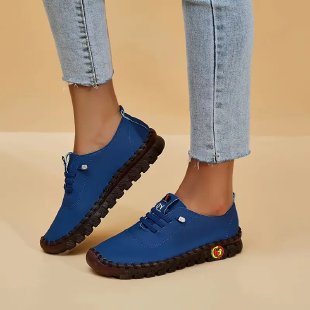 Damen  leichte Alltags-Slipper-Sneaker mit verdeckter Schnürung, elastischem Einstieg und griffiger Trailsohle Drune