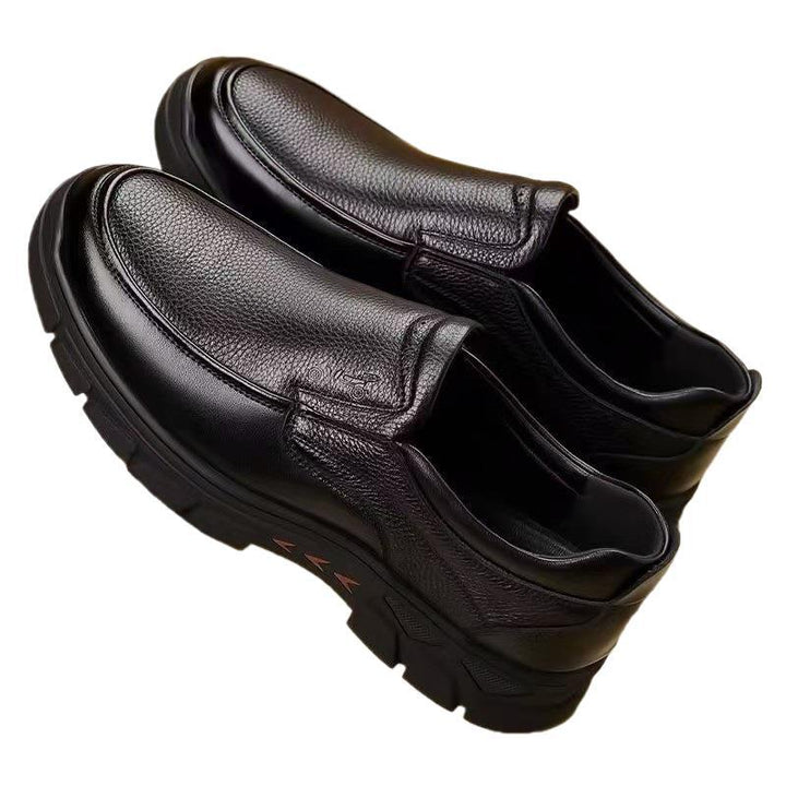 Herren Elegante Slip-On Lederschuhe Drune