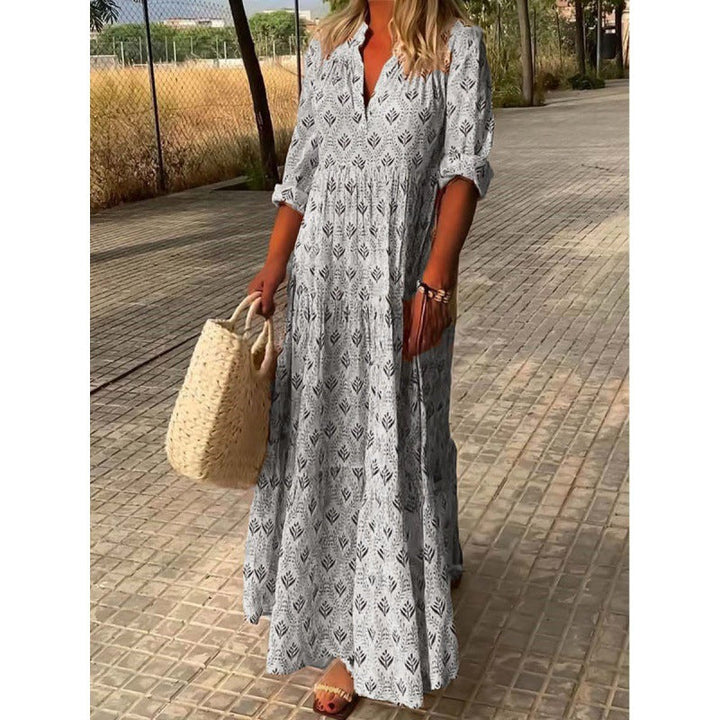 Damen Maxi-Kleid Drune