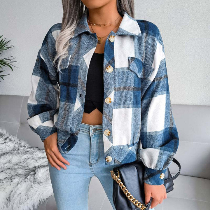 Drune | Karierter Blazer