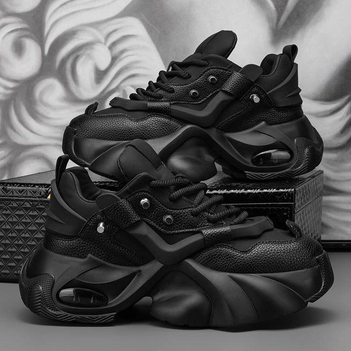 Damen Voluminöse Plateau-Sneaker mit skulpturaler Sohle und sichtbarer Luftkammer Drune
