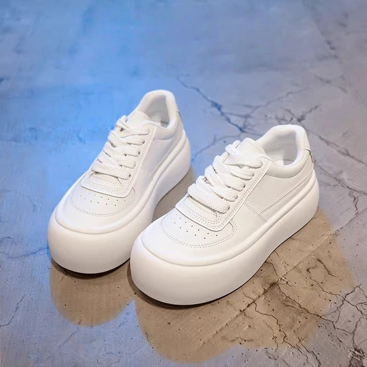 Damen Plateau Sneakers mit ergonomischer Sohle und atmungsaktivem Obermaterial Drune