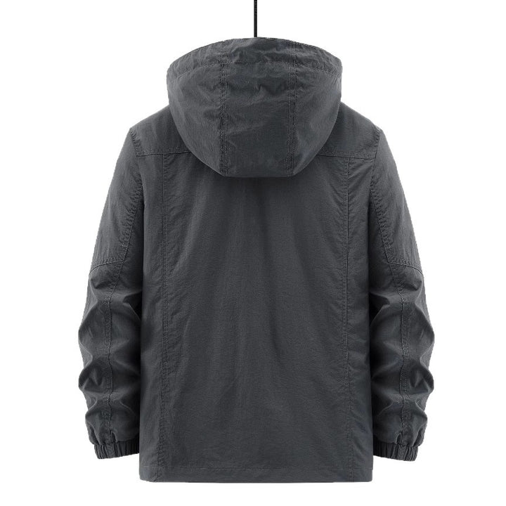 Herren Robuste Wetterjacke mit praktischen Taschen Drune