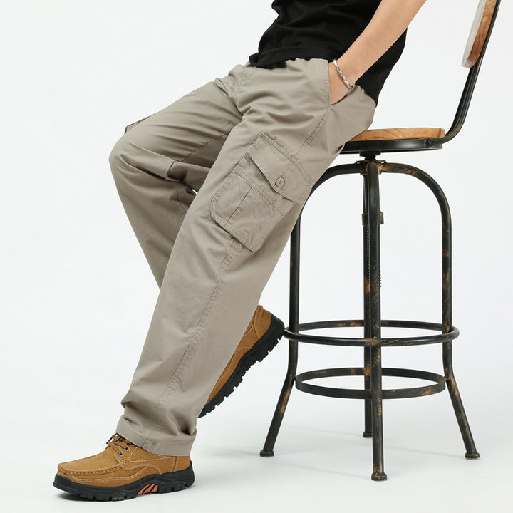 Herren Komfortable Cargo-Hose Drune