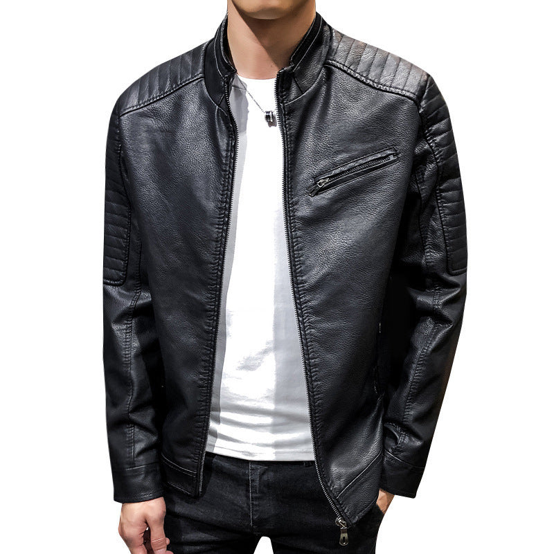 Herren Stylishe Bikerjacke Drune