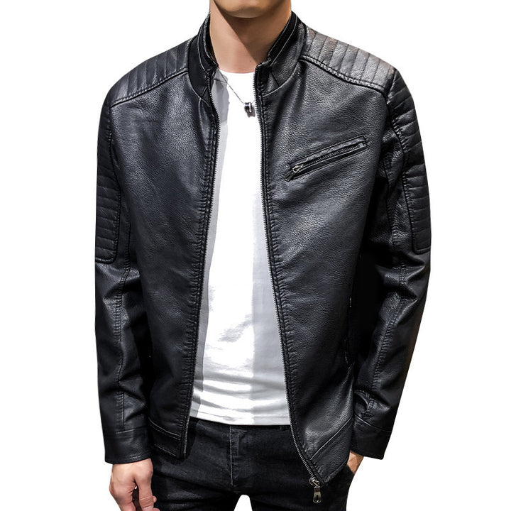 Herren Stylishe Bikerjacke Drune