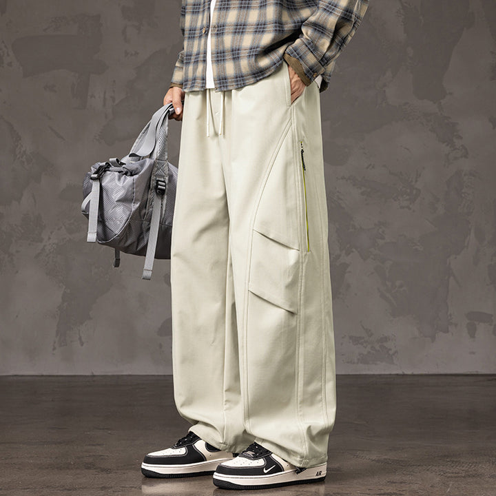 Herren Weite Cargo-Hose Drune