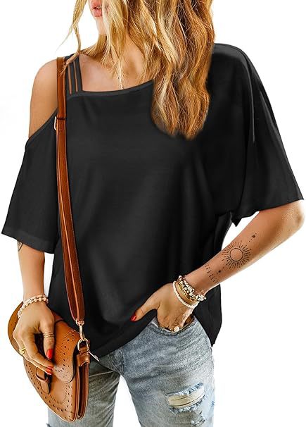Damen Off-Shoulder-Top Drune