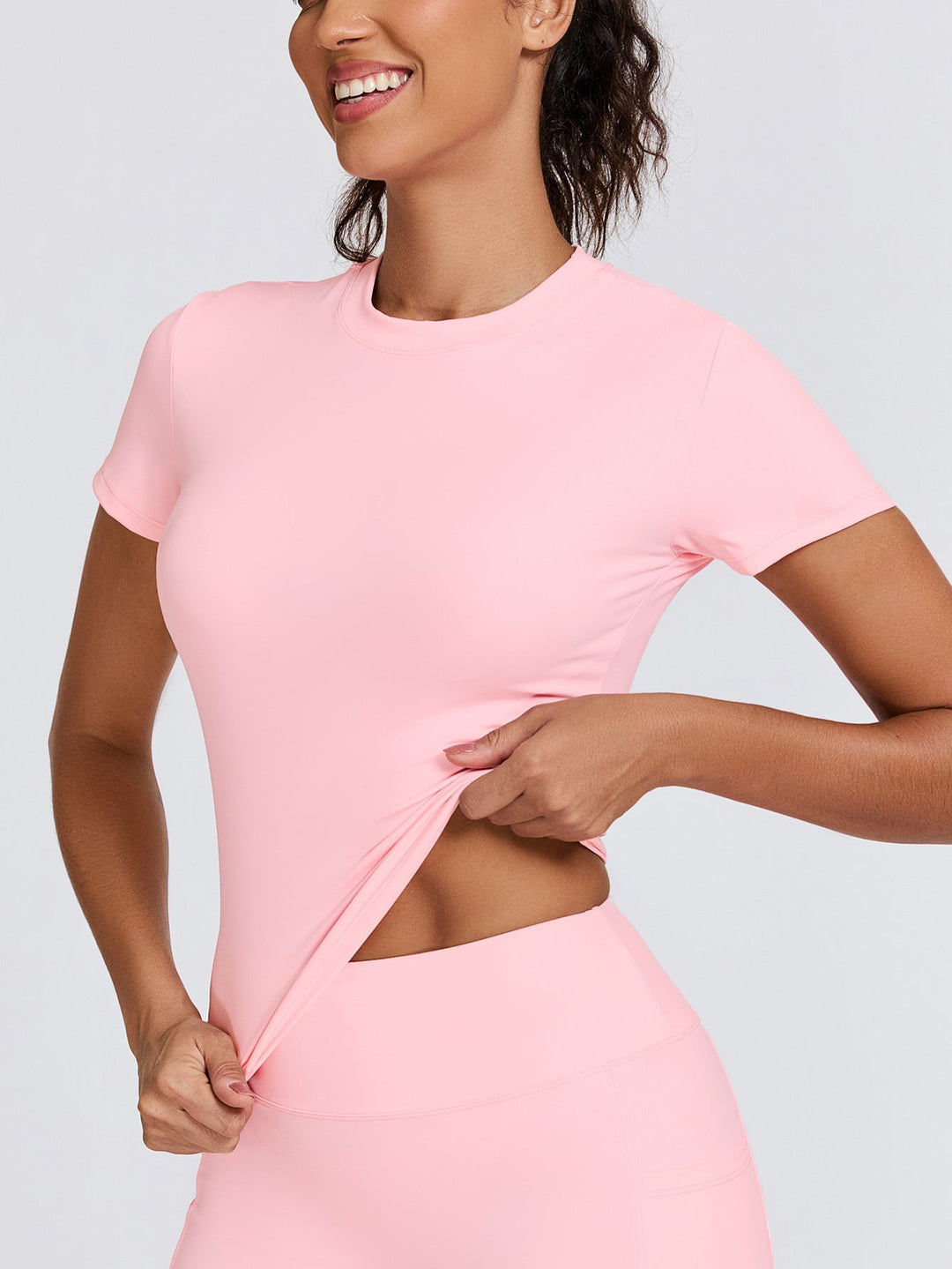 Damen Sportliches Funktionsshirt mit nahtloser Passform Drune