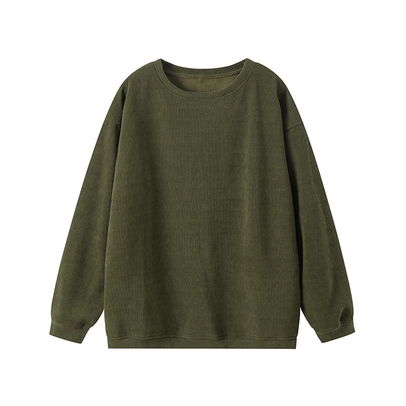 Damen Oversized Sweatshirt mit strukturiertem Design und lässigem Schnitt Drune