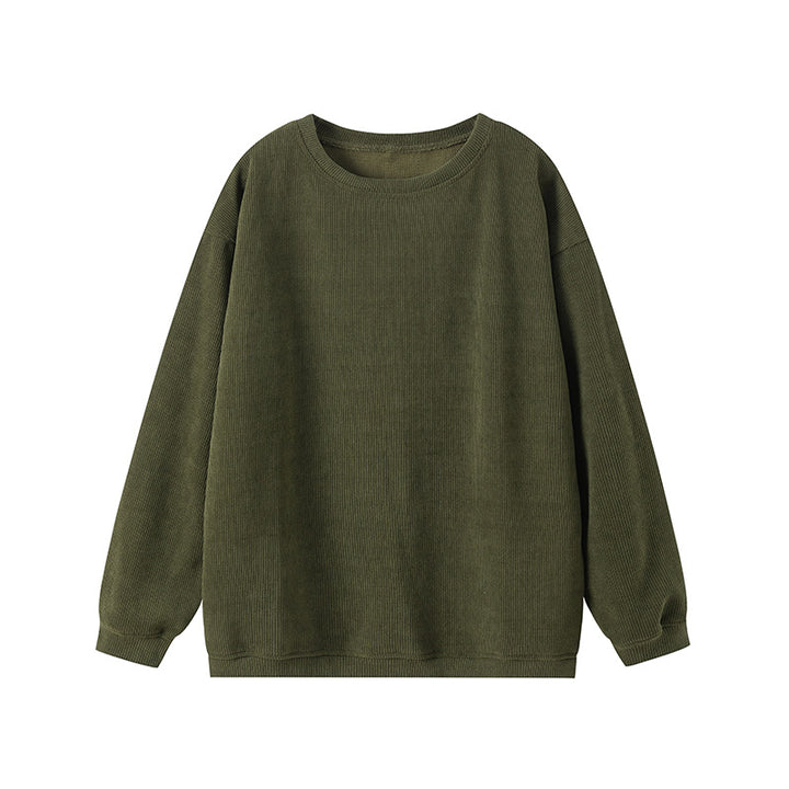 Damen Oversized Sweatshirt mit strukturiertem Design und lässigem Schnitt Drune