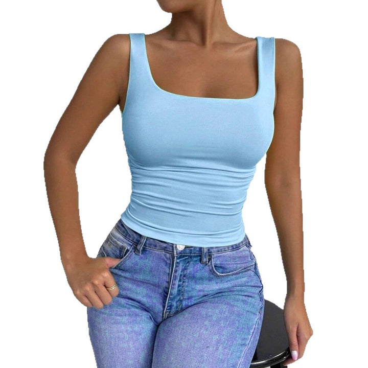 Damen Figurbetontes Top Drune