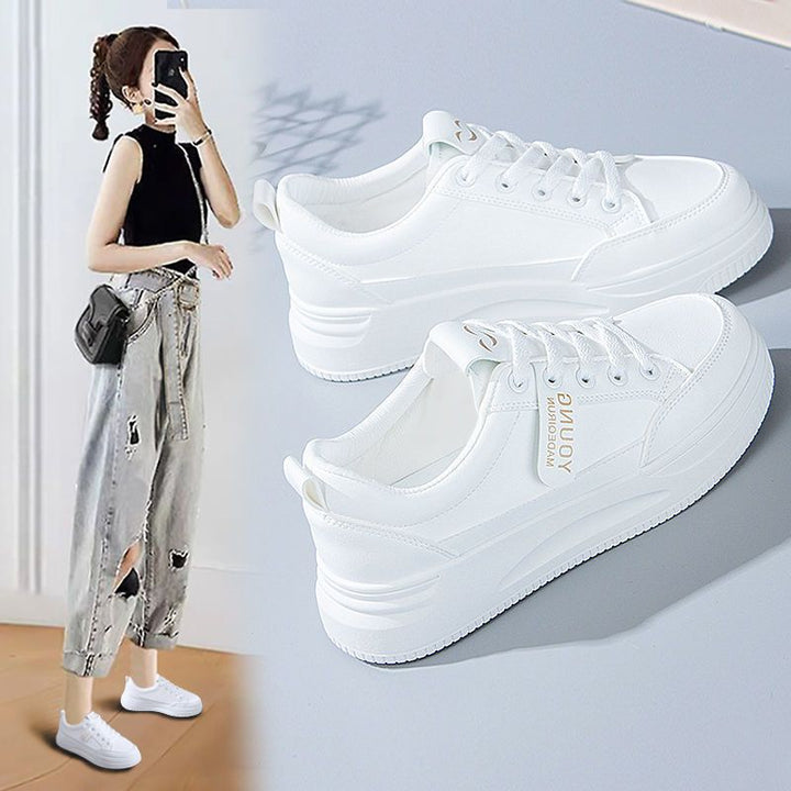 Damen Sneakers mit komfortabler Plateau-Sohle und atmungsaktivem Innenfutter Drune