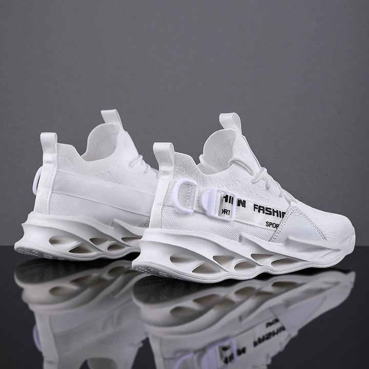 Unisex Strick-Sockensneaker mit gelochter Waben-Luftsohle Drune