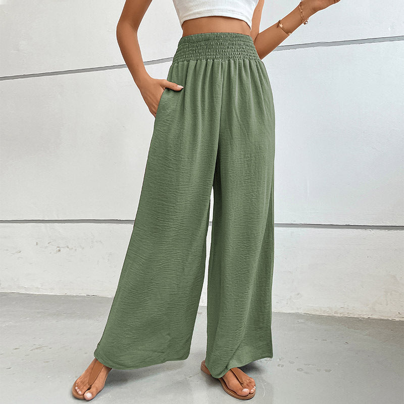 Damen Elegante Weite Sommerhose Drune