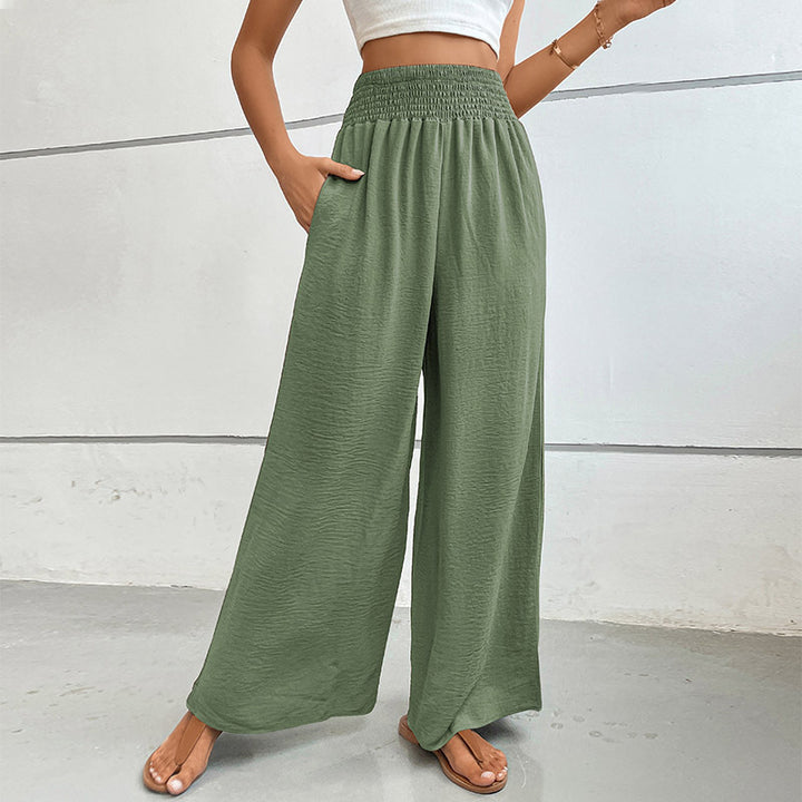 Damen Elegante Weite Sommerhose Drune