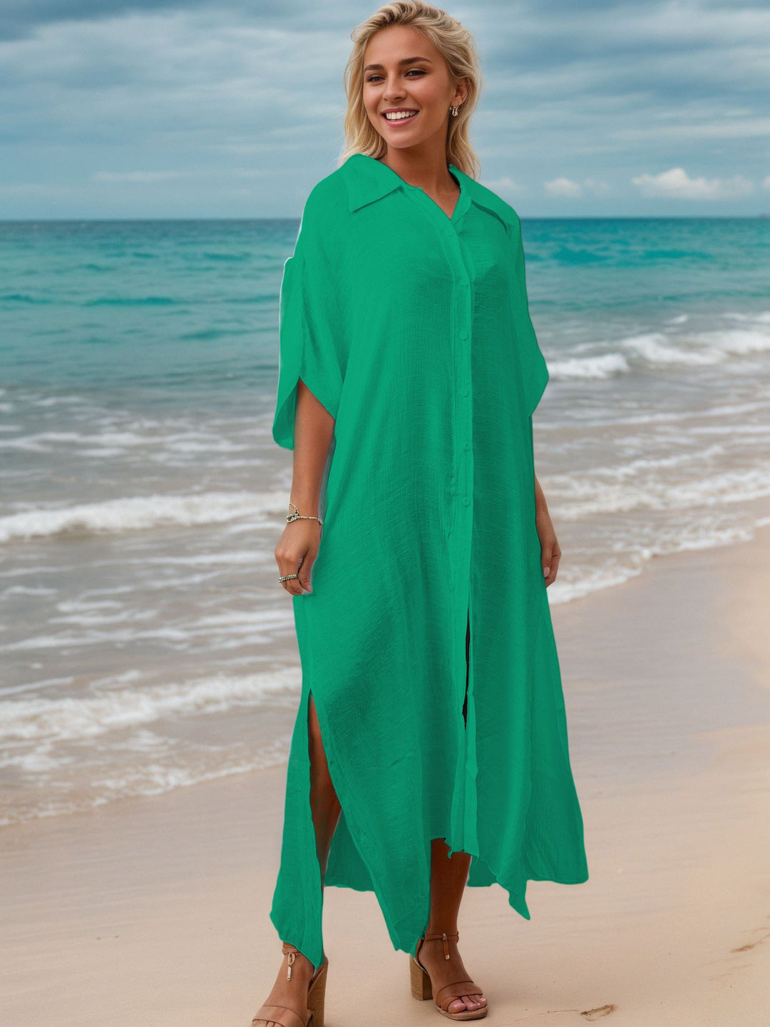 Damen Strandkleid Drune