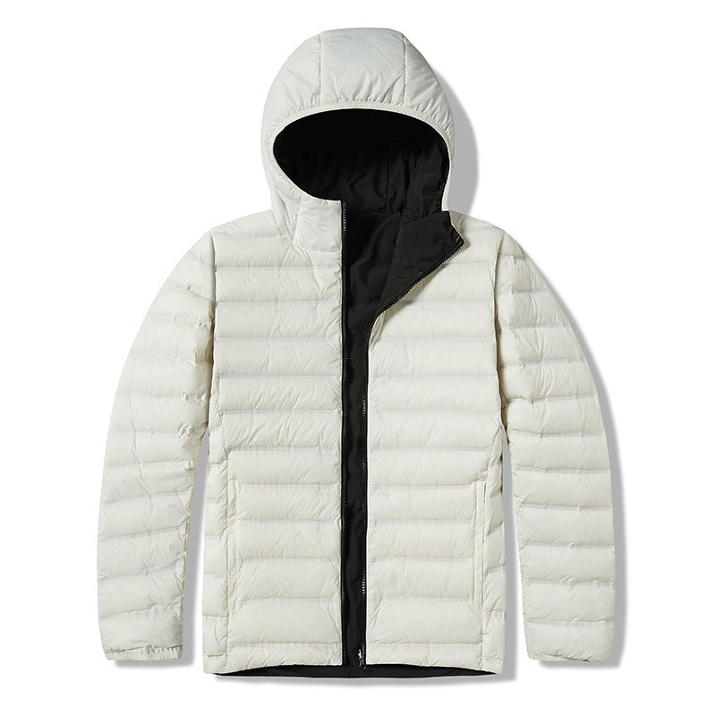 Herren Ultraleichte gesteppte Kapuzenjacke mit kompaktem Packmaß und windabweisender Oberfläche Drune