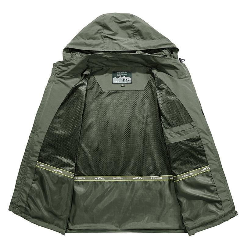 Herren Technische Regenjacke Drune 1787797411