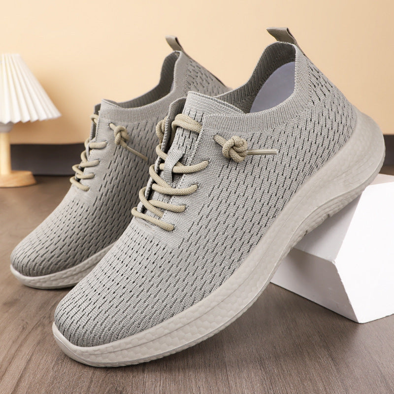 Damen Sportliche Leichtgewicht Sneakers mit flexiblem Obermaterial und rutschfester Sohle Drune