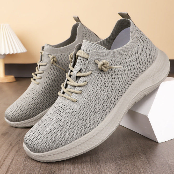 Damen Sportliche Leichtgewicht Sneakers mit flexiblem Obermaterial und rutschfester Sohle Drune