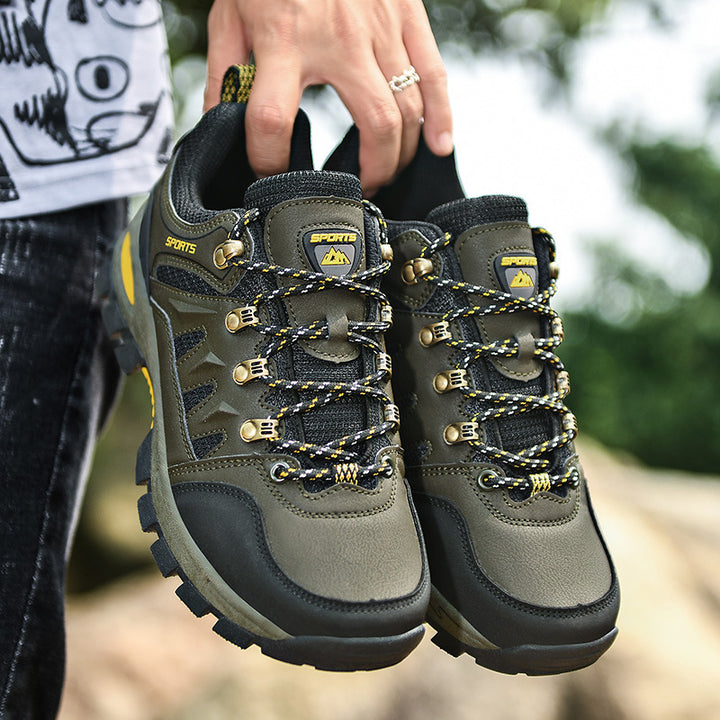 Damen Robuster Trekking‑Halbschuh mit verstärkter Zehenkappe, gepolstertem Schaft und griffiger Mehrzonen‑Trailsohle Drune