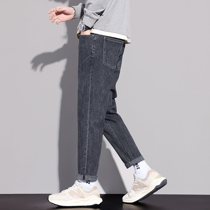 Herren Modische Relaxed Fit Jeans Drune