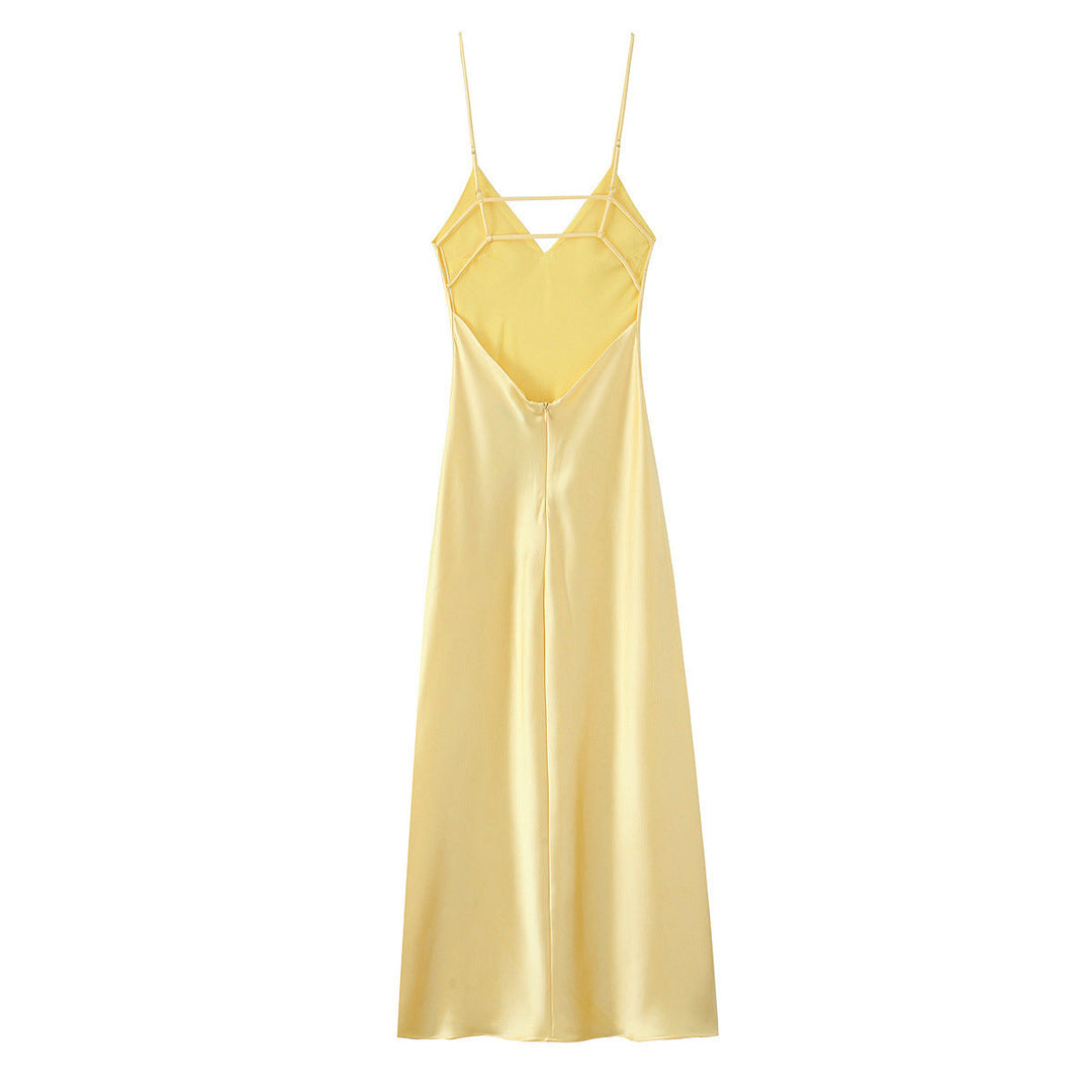 Drune | Glamouröses Midi Sling Langkleid