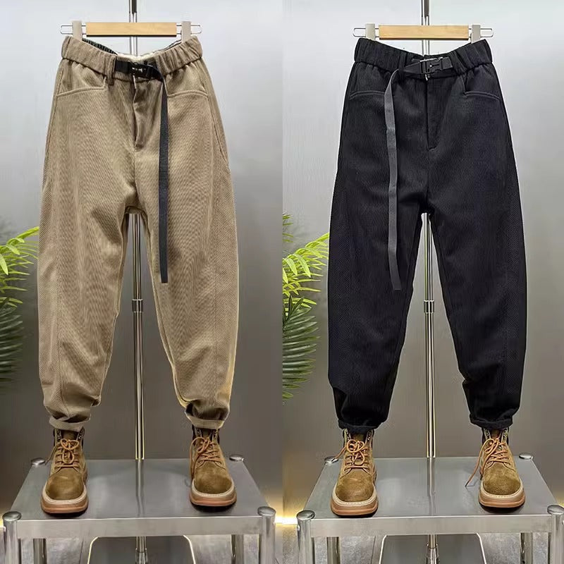 Herren Lässige und bequeme Cordhose Drune