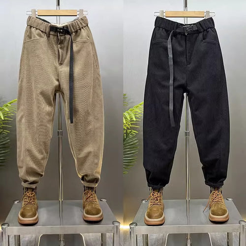 Herren Lässige und bequeme Cordhose Drune