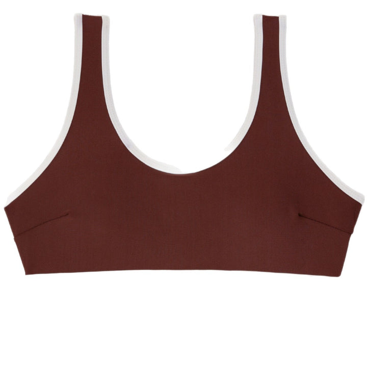 Damen Triangel-Bikini-Set mit verstellbaren Bindebändern und kontrastierenden Akzenten Drune