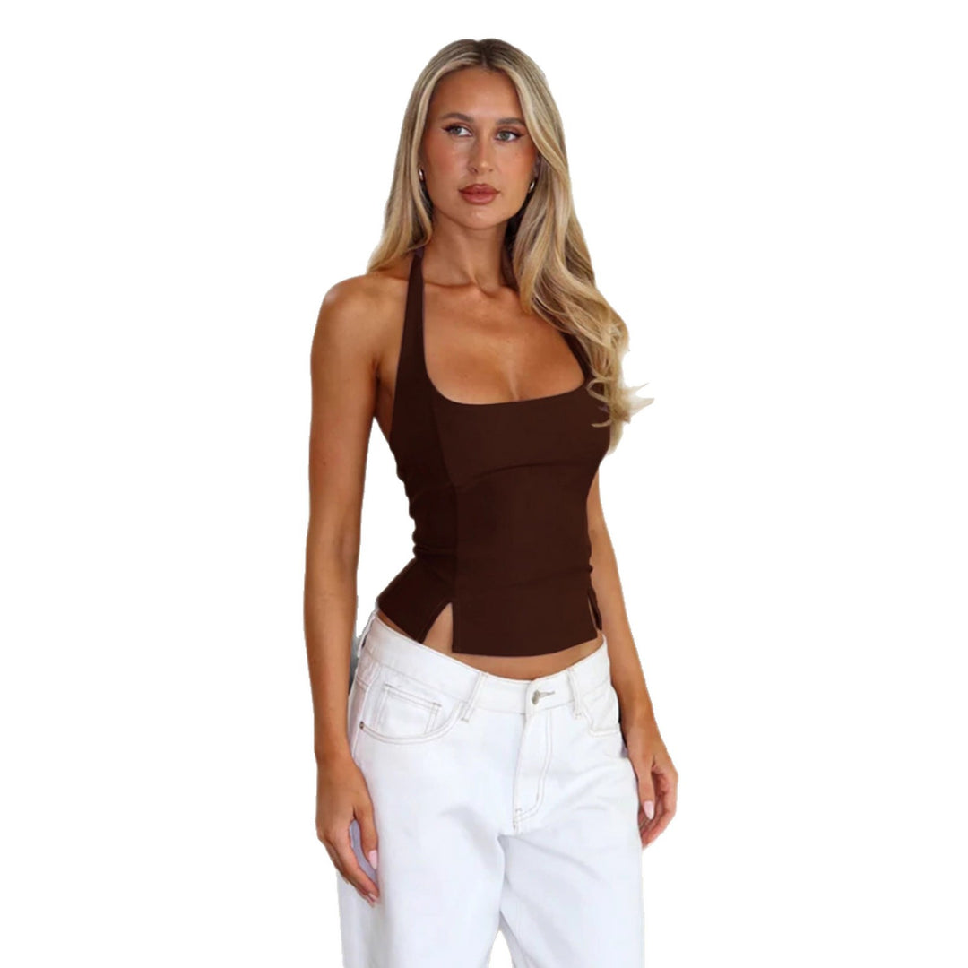 Damen Tanktop mit Ausschnitten Drune