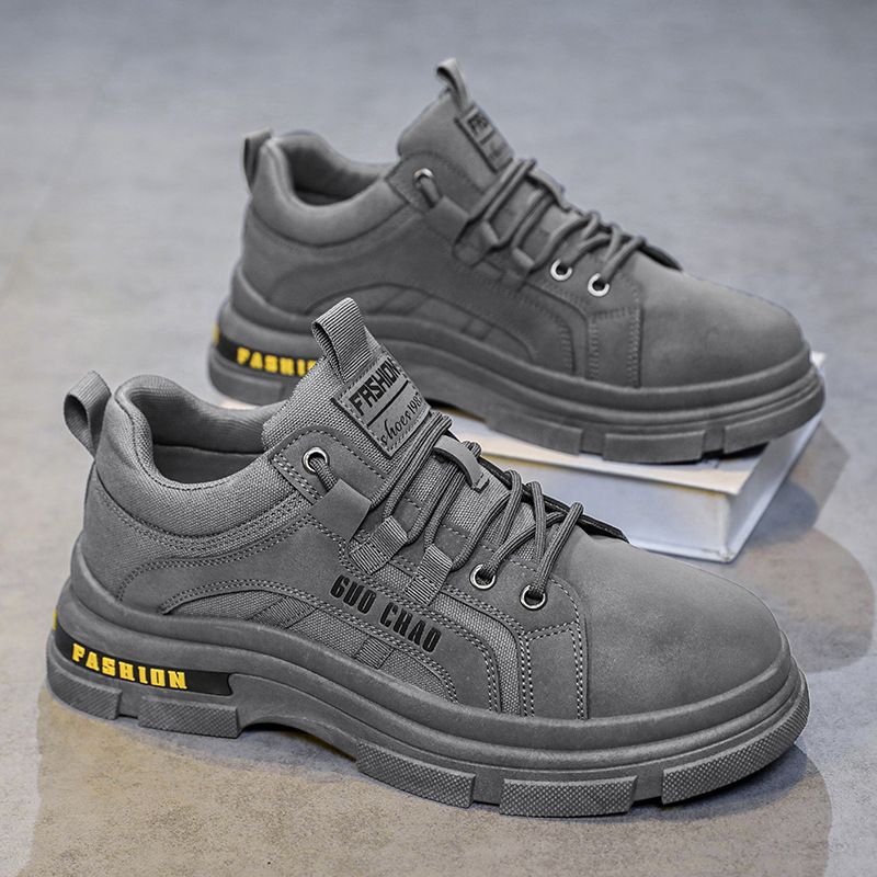 Damen modische und komfortable Sneakers mit dicker Sohle Drune