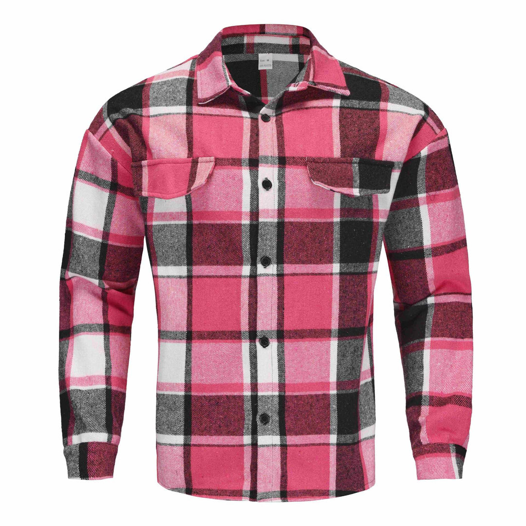 Herren Flanellhemd Drune