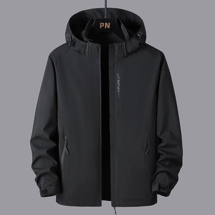 Drune - Unisex wasserdichte Jacke mit Kapuze