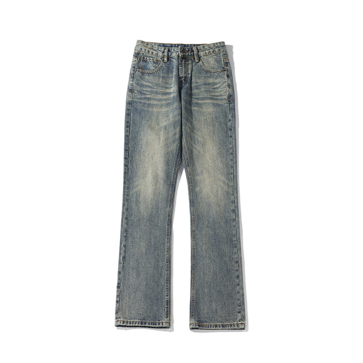 Herren Weitgeschnittene Jeans mit ausgefallenem Design Drune